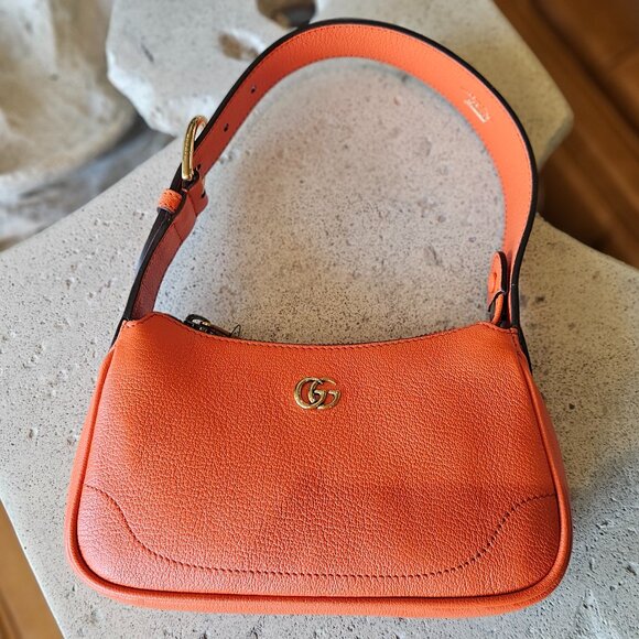 Gucci ‘Aphrodite Mini’ handbag orange - Picture 3 of 15